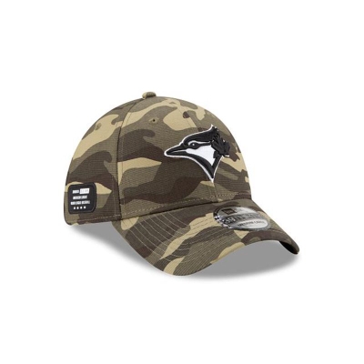 Toronto Blue Jays Gorra | New Era MLB Armed Forces Weekend 39thirty Stretch Fit Cap Mexico - Verdes
